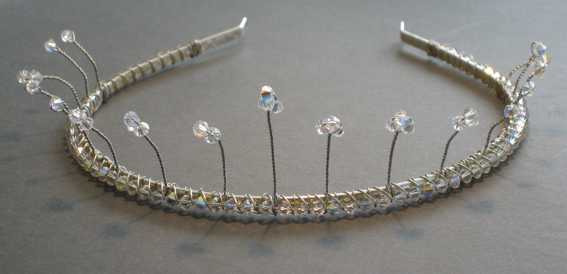 Crystal Stems Tiara